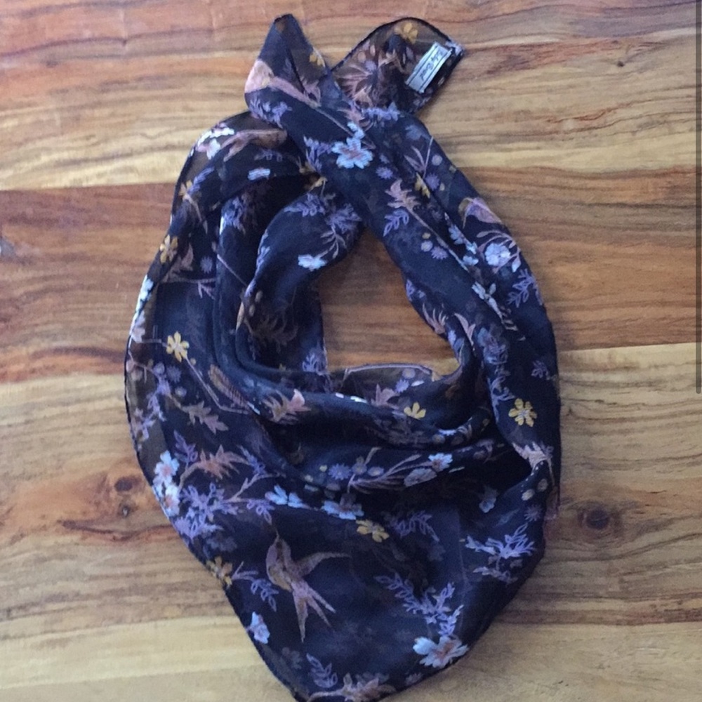 Lucky Brand Bird Scarf